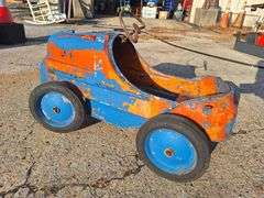 Metal Peddle Car