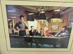 (2)Marilyn & James Dean with Elvis Picture