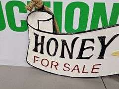 Metal Honey Sign