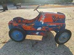 Metal Peddle Car