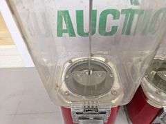(4) Gumball Machines all one money (No Keys)