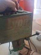Table Top Drill Press with vise (runs) Taxable  (green)