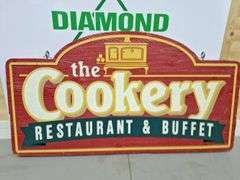 Vintage Wooden Cookery Sign (double sided)