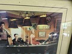 (2)Marilyn & James Dean with Elvis Picture