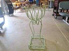 Metal Standing Flower Stand