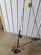 (2) PENN reels with (1) PENN Rod
