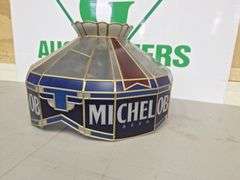 Michelob Hanging Light (new globe for inside)
