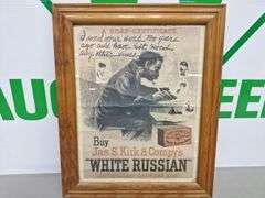White Russian Picture & Frame
