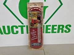 Metal Farmall Thermometer