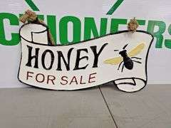 Metal Honey Sign