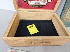Cigar Boxes -- Coke Tin --- Comic Books all one money