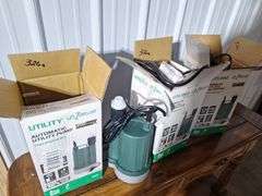 (3) Automatic Utility Pumps all one money  (runs)