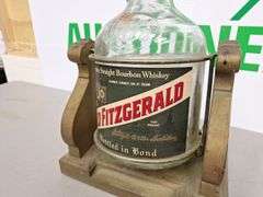 Old Fitzgerald Gallon Bottle & Tipping Server
