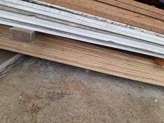 Lot of Cabinet Grade Plywood & Stack of Lumber all one money