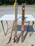 Fence Care Lot 3pc Post Digger-- Hook-- Wire Stretcher