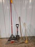 Yard Tool Lot NEW Rake -- Kids yard Tools