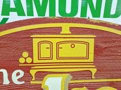 Vintage Wooden Cookery Sign (double sided)