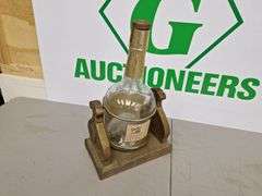 Old Fitzgerald Gallon Bottle & Tipping Server