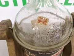 Old Fitzgerald Gallon Bottle & Tipping Server