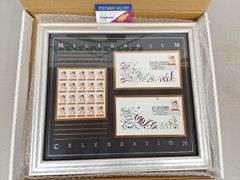 Millennium Stamp Celebration In Frame