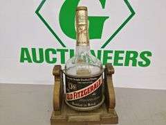 Old Fitzgerald Gallon Bottle & Tipping Server