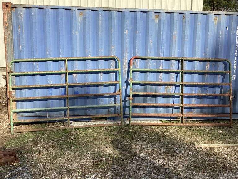 (2) 8ft Heavy Duty Tall Bull Gates both one Money (No Tax) - Diamond G ...