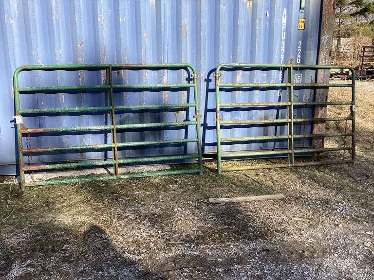 (2) 8ft Heavy Duty Tall Bull Gates both one Money (No Tax) - Diamond G ...