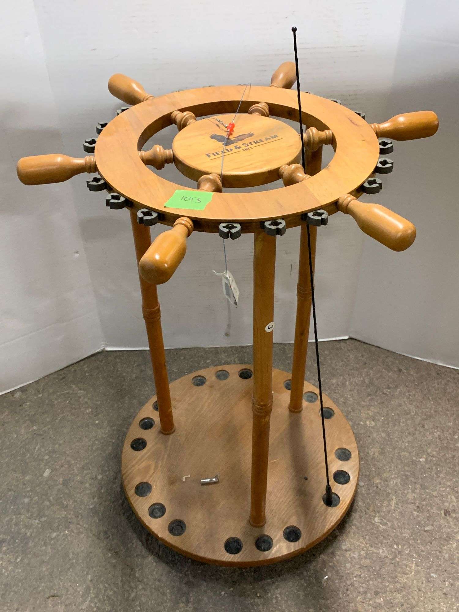 field and stream fishing rod holder Field & Stream Ships Wheel Fishing Rod Holder