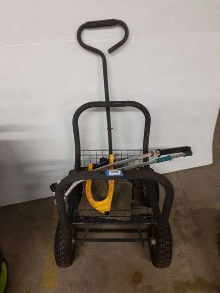 Sprinkler, Hose Heads, Stepping Stones and Garden Caddy