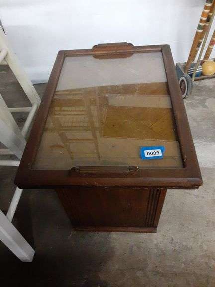 Glass Top Small Table