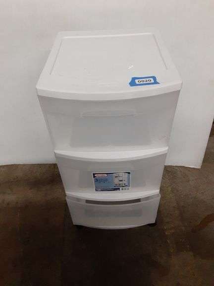 3 Drawer Sterilite Storage Container