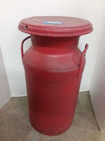 Painted Milk Can 20"