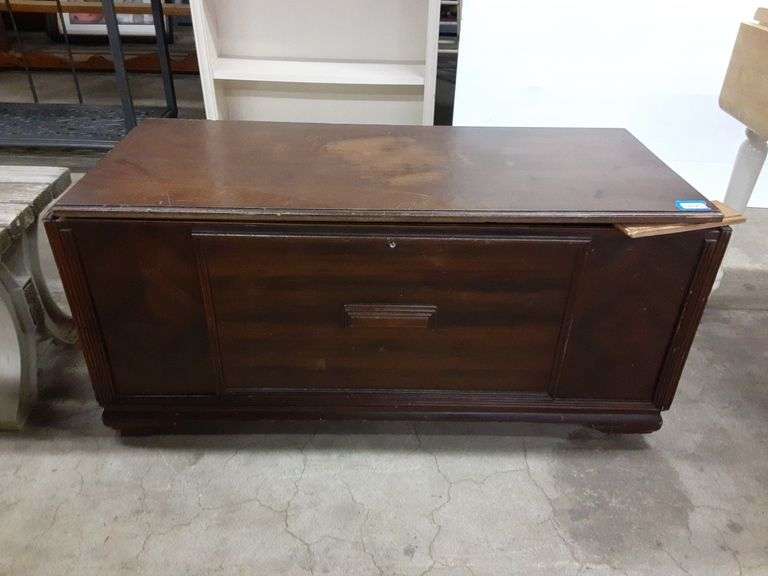 Cedar Chest on Wheels