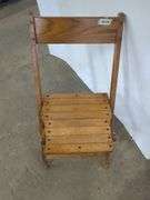 Vintage Wood Folding Chair