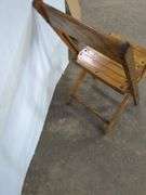 Vintage Wood Folding Chair