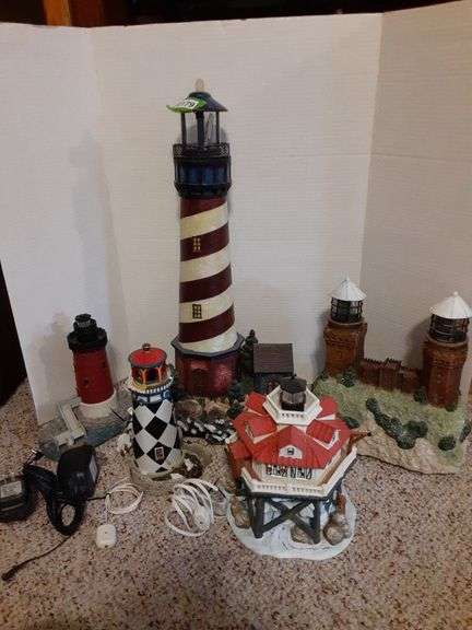 Assorted Interior Decorative Lighthouses - Delaware Auction Center