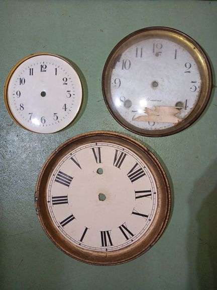 Assorted Clock Faces