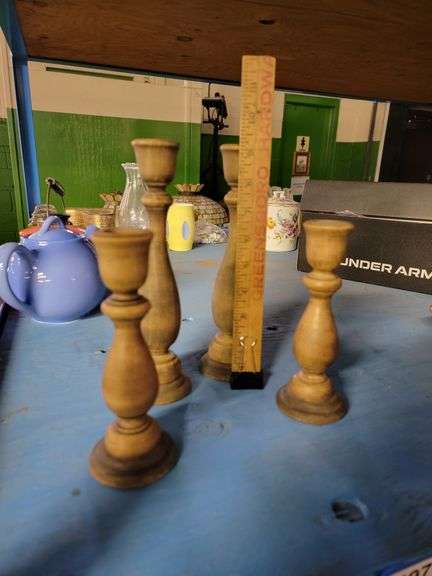 Wooden Bowls & Candle Sticks