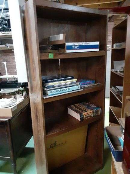 Bookcase and Contents