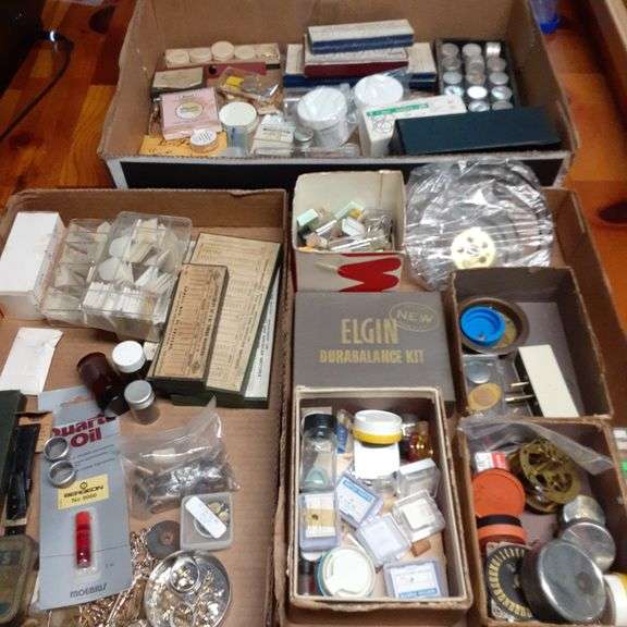 Assortment of Watch & Clock Parts