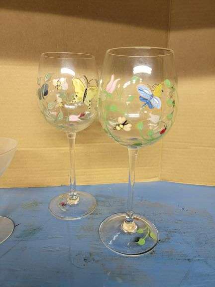 Assorted Glasses: Wine & Champagne