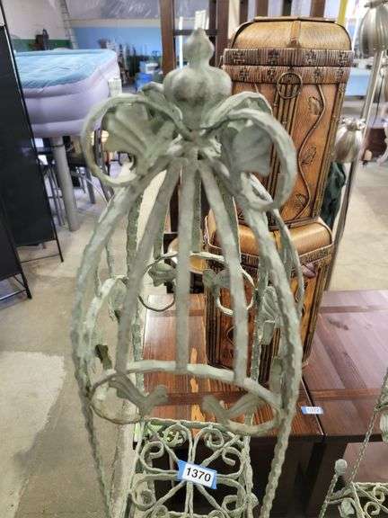 Beautiful Iron Plant Stand Approx. 58"