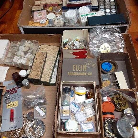 Assortment of Watch & Clock Parts