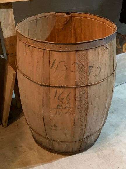 Antique Wood Keg