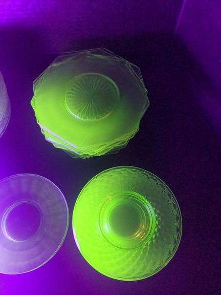 Assortment of Uranium Plates: