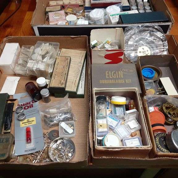 Assortment of Watch & Clock Parts