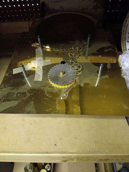 Large Assortment of Clock Parts