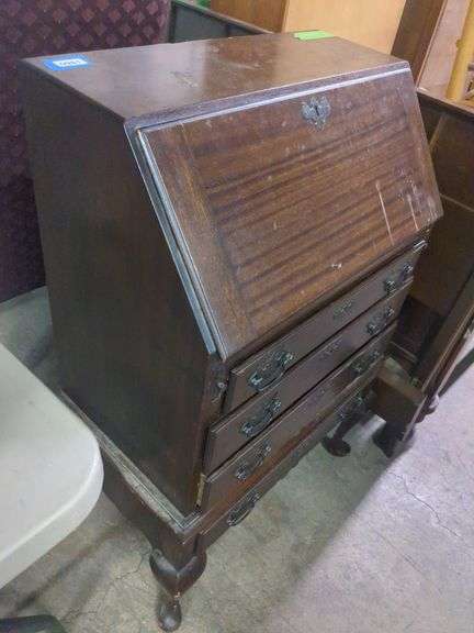 Mahogany Slant Front Desk