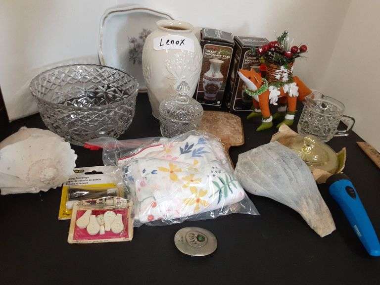 Assorted Glassware, China & Decorative Items