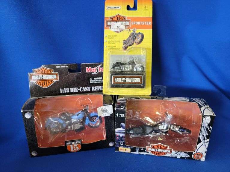 Harley Davidson 1:18 Models,  Hot Wheels, and More